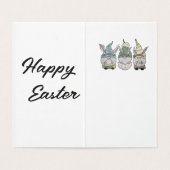 Prettig Pasen Kaart (Binnenkant ongevouwen)
