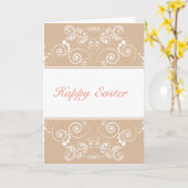 Prettig Pasen Kaart (Gele Bloem)