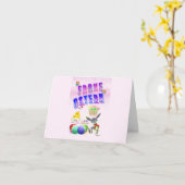 Prettig Pasen Kaart (Gele Bloem)