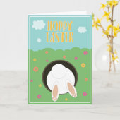 Prettig Pasen! Kaart (Gele Bloem)