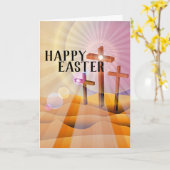 Prettig Pasen Kaart (Gele Bloem)