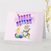 Prettig Pasen Kaart (Gele Bloem)