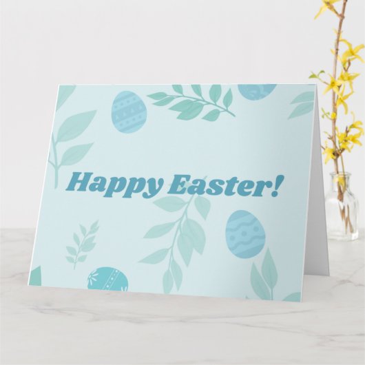 PRETTIG PASEN KAART (Gele Bloem)