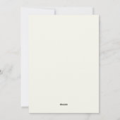 Prettig Pasen Kaart Met Witte Eend (Achterkant)
