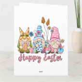 Prettig Pasen Kabouters Een Konijn Houdt Van Jou Kaart (Achterkant)
