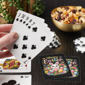 Prettig Pasen Klein Konijn Pokerkaarten (Insitu)
