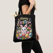 Prettig Pasen Klein Konijn Tote Bag (Dichtbij)