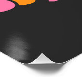 Prettig Pasen - Knuffel Konijn Perfect Poster (Hoek)