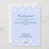 Prettig Pasen Knuffel Konijn Platelijke Vakantietk Feestdagenkaart (Achterkant)