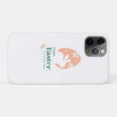 Prettig Pasen – Konijn & Ei Bloemendesign Case-Mate iPhone Case (Achterkant (horizontaal))