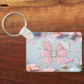 Prettig Pasen "Latch Yarn" Sleutelhanger (Achterkant)