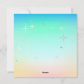 Prettig Pasen Lentebunny Paaseieren Jacht Feestdagenkaart (Achterkant)