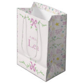 Prettig Pasen Leuk Gelukswens Medium Cadeauzakje (Voorkant Gekanteld)