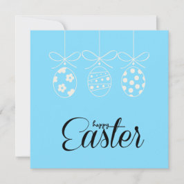 Prettig Pasen Lieve Konijn Paaseieren Jacht Minima Feestdagenkaart