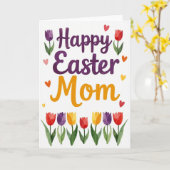 Prettig Pasen Mama Lente Kaart (Gele Bloem)