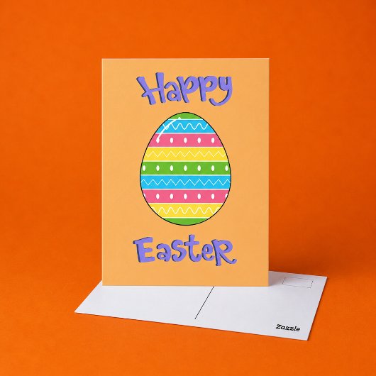 Prettig Pasen Met Ei Briefkaart