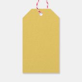 Prettig Pasen met Gele Kip Cadeaulabel (Achterkant)