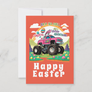 Prettig Pasen Monstertruck Avontuur  Kaart