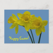 "Prettig Pasen" Narcis Kaart (Voorkant)