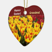 Prettig Pasen! Oma ornament cadeaus Tulpen Bloem (Links)