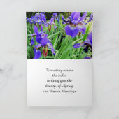 PRETTIG PASEN OP AFSTAND FEESTDAGEN KAART (Binnen)