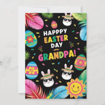 Prettig Pasen Opa!" Gepersonaliseerd Kleurboek