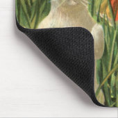 Prettig Pasen Oude Paashaas en Kinderen Muismat (Hoek)