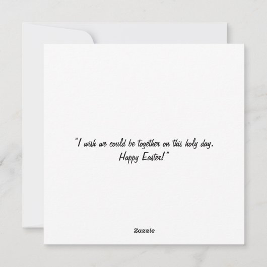 Prettig Pasen - Paaseieren in Pasteltinten Feestdagenkaart (Achterkant)