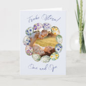 Prettig Pasen Paaskaart Foto kaart (Voorkant)