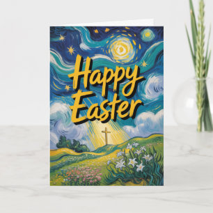 Prettig Pasen Pasen Kaart Christelijke Religieuze 