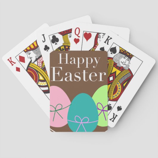 Prettig Pasen Pokerkaarten (Achterkant)