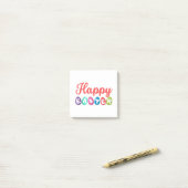 Prettig Pasen Post-it® Notes (Op bureau)