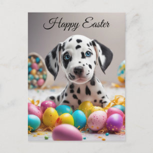 Prettig Pasen puppy Feestdagenkaart