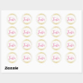 Prettig Pasen Ronde Sticker (Vel)