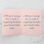 Prettig Pasen Schattig Mooie Paaseieren & Konijn Kaart (Binnen)