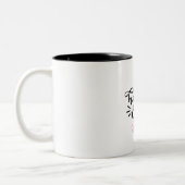Prettig Pasen Tweekleurige Koffiemok (Links)