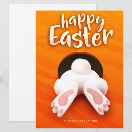 Prettig Pasen Vakantiekaart Feestdagenkaart (Voorkant / Achterkant)