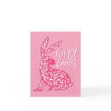 Prettig Pasen van een knuffelkonijn