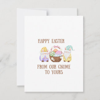 Prettig Pasen van onze kabouter aan de jouwe op ee Feestdagenkaart