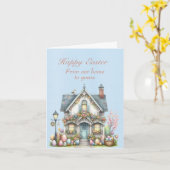 Prettig Pasen van onze woning naar de uwe Kaart (Gele Bloem)