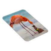 Prettig Pasen vanuit Florida Flamingo op het Stran Magneet (Rechterzijde)