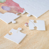 Prettig Pasen vanuit Florida Pastel Eieren en Koni Legpuzzel (Zijkant)