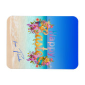 Prettig Pasen vanuit Florida Tropical Beach Magneet (Horizontaal)