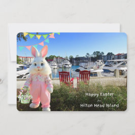 Prettig Pasen vanuit Hilton Head Island Harbour To Feestdagenkaart