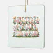 Prettig Pasen vanuit Hilton Head Island Keramisch Ornament (Links)