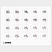 Prettig Pasen Vierkante Sticker (Vel)