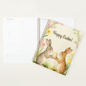 Prettig Pasen Vintage Konijnen met Ei Planner (Display)