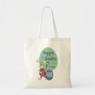 Prettig Pasen voor jou Artiest Konijn Tote Bag