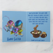 Prettig Pasen voor mijn familie Kaart (Binnen)