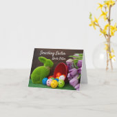 Prettig Pasen voor Pickleballer, leuk  Kaart (Gele Bloem)